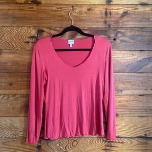 Armani Collezioni long sleeve pink top